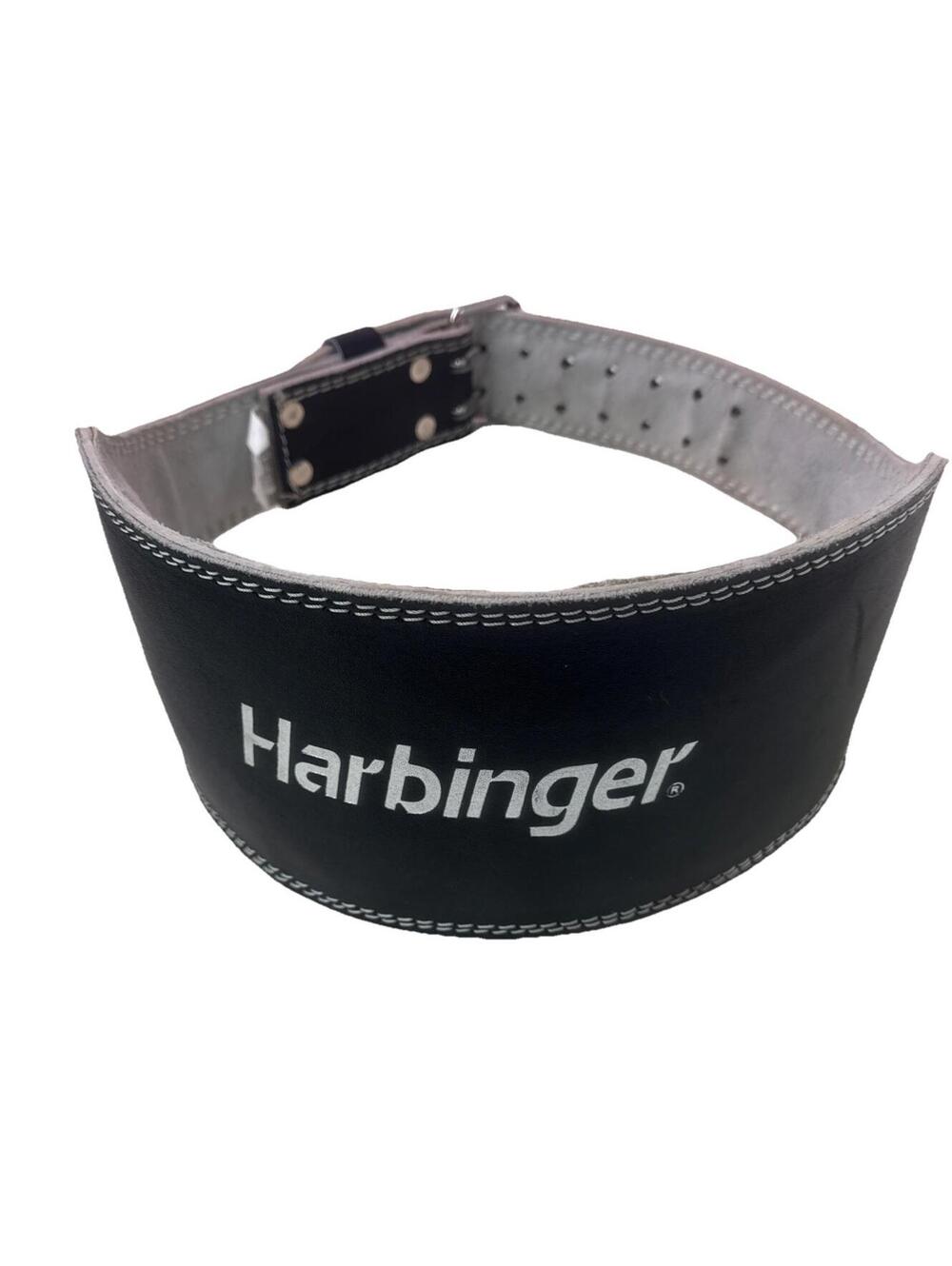 Harbinger Leather Weight Lifting Belt sz Large, Training Belt